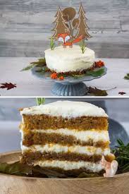 Waldtiere Torte Herbstliche Kurbistorte Mit Zimt Mascarpone Creme Rezept Kasekuchen Rezept Urlaub Desserts Dessert Rezepte