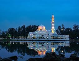 The tengku tengah zaharah mosque or the floating mosque is the first real floating mosque in malaysia. Pin On Mosque M O