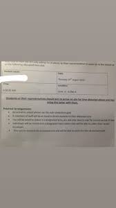 How are the gcse some form of id along with any acceptance letters and contact details for any sixth form or college that. Got This Letter Through The Post Today About Results Day Drop Down In The Comments What Your School Has Said Gcse
