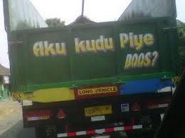 Foto abis berenang jadi stiker truck. Ngebut Adalah Ibadah Makin Ngebut Dekat Dengan Tuhan Aripitstop
