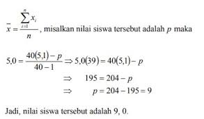 Tentukan nilai kuartil atas data tersebut. 45 Contoh Soal Statistika Dan Jawaban