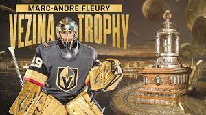 The golden knights will receive. Vegas Golden Knights Goaltender Marc Andre Fleury Wins Vezina Trophy