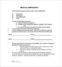 Emergency Action Plans Examples Sada Margarethaydon Com