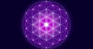 Each circle begins one radius away from the surrounding circles and is of equal size. Sacred Geometry And Flower Of Life