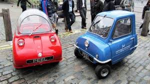 The World S Smallest Ever Production Car The Peel P50 Is Getting A New Lease On Life Along With Its Bigger Brother The Peel T Small Cars Mini Cars Cute Cars