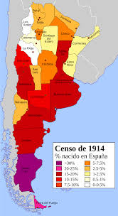 Mapa satelital de puerto espana (argentina / provincia de misiones): Snappygoat Com Free Public Domain Images Snappygoat Com Inmigrantes De Espana En Argentina 1914 Svg