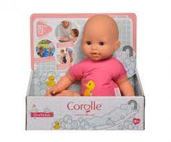 The doll doesn't st up straight when in the floating tube. Corolle Bath Girl Plouf Mon Premier Poupon Corolle Corolle Brands Www Simbatoys De