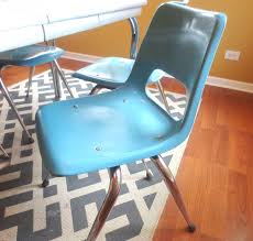 From Bowling Alley To Dining Room Refinishing Fiberglass And Chrome Chairs