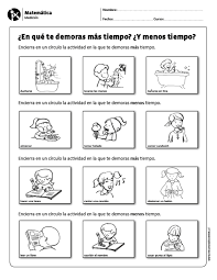 En Que Te Demoras Mas Tiempo Y Menos Tiempo Abecedario En Cursiva Actividades De Medicion Fichas De Matematicas