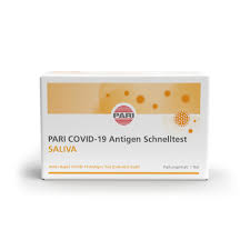 Der antigen schnelltest verfügt über eine ce zertifizierung und kann durch. Pari Covid 19 Antigen Schnelltest Saliva Inqua Shop