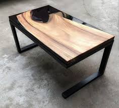 Dark River Table Resin Furniture Epoxy Wood Table Wood Table Design