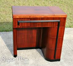 It introduced the slant it looks like a 1917 lotus 66 treadle singer sewing machine. Singer Art Deco Sewing Machine Cabinet Completely Refinished Super Mom No Cape