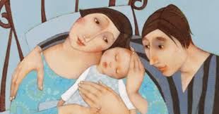 Pinzellades al món: Maternitat