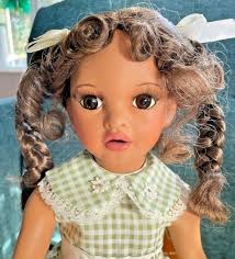 Monique Ruby Doll Wig, Size 10-11" Light Brown Braids NWT