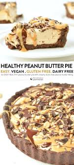 Vegan Peanut Butter Pie Healthy The Conscious Plant Kitchen Gluten Free Peanut Butter Peanut Butter Desserts Healthy Peanut Butter
