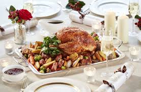 It can contain many elements, but most commonly a christmas dinner is roast turkey. Christmas Day Restaurants In London The London Resident