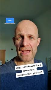 How to Create a Zoom Video Background of Yourself!
