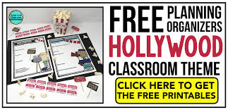 Make your life easier by getting it all in one place! Hollywood Classroom Theme Ideas Clutter Free Classroom By Jodi Durgin