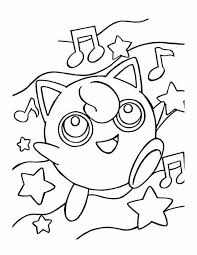 Jigglypuff Pokemon Coloring Pages Pokemon Coloring Pages Cool Coloring Pages Pikachu Coloring Page