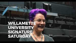 Studying theatre at Willamette — Dawn-Hunter Strobel '20