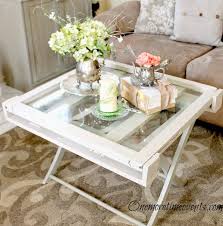 Sourcing an old window frame you can create a table easily and that is inexpensive. 20 Different Ways To Use Old Window Frames