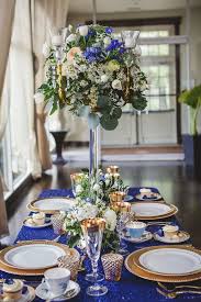 More images for blue and gold table setting » Royal Blue And Gold Table Decor Novocom Top