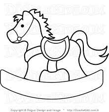 This website present numerous such printable horse coloring pages that show this animal in full body as well as in close up images. 12 Rocking Horse To Emborder Ideas Rocking Horse Horse Coloring Pages Horses