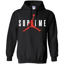 Air Jordan Hoodie Black And Red Jordan Supreme Hoodie Black In 2020 Supreme Hoodie Supreme Jordan Hoodie Hoodies Shop
