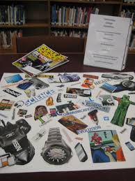 Technology Collage Made From Clippings From Old Magazines Makerspace Library Collage Making Old Magazines