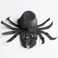 Araignee A Faire Trembler Decoration D Halloween Tete A Modeler Araignee Halloween Boite A Oeuf Araignee