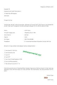 Surat lengkap htmlcontoh surat lengkap berbagi macam jenis contoh surat resmi niaga lamaran kerja pemberitahuan permohonan pribadi. Contoh Surat Lamaran Kerja Dinas Ketahanan Pangan Format Surat