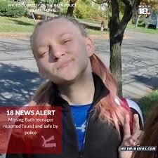Read more here:  https://www.mytwintiers.com/steuben-county/missing-bath-teen-found-safe/