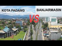 It is mostly used by tourists as an access point to bungus bay, the surfing sites of the mentawai islands, the inland hills of bukittinggi, and the kerinci seblat national park. Kota Padang Vs Kota Banjarmasin Kota Terbesar Di Provinsi Sumatera Barat Dan Kalimantan Selatan Youtube