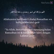 Adakah doa khusus lailatul qadar? Nakfakta Doa Lailatul Qadar 10 Akhir Ramadhan Dan Doa Facebook