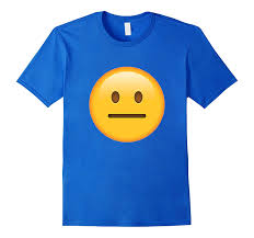 If an emoji does not appear. Neutral Face Emoji T Shirt Straight Line Mouth Cl Colamaga
