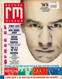 STRAY CATS NEW MODEL ' it, 11 ARMY JULIAN 111 LENNON COLDCUT THE A-Z OF POP  REVIEWS THE TH