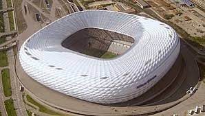 Widely known for its exterior of inflated etfe plastic panels, it is the first stadium in the world with a full colour changing exterior. Allianz Arena Wikipedia