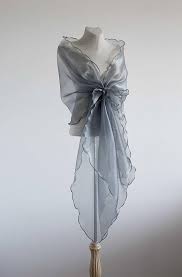 Organza Shawl Cover Up Evening Wrap Elegant Design Evening Wrap Made With Holder Flower Style You Can Look D Evening Shawls Bridal Shawl Mother Of The Bride