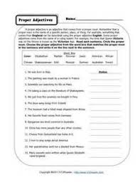 Free 3rd Grade Adjective Worksheets Adjective Worksheet 2nd Grade Worksheets 6th Grade Worksheets