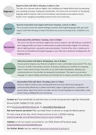 For example, these include teaching pronunciation, asking questions and practicing conversation in every. Esol Shetland Adult Learning å¸–å­ Facebook
