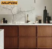 Lemari Dapur Walnut Premium untuk Peningkatan Bergaya