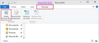 Empty recycle bin from desktop this is the direct and easiest method to empty recycle bin in windows 10. 3 Ways To Empty Recycle Bin In Windows 10