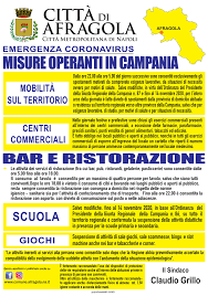 L'inclusione tra le zone rosse sembrava scontata, eppure, la campania è stata classificata zona gialla. Comune Di Afragola