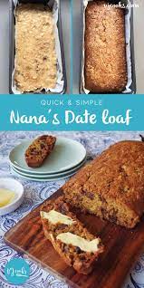 Nana S Easy Date Loaf With Weetbix Recipe Vj Cooks Recipe Date Loaf Loaf Recipes Date And Walnut Loaf