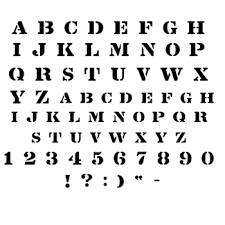 Oct 19, 2021 @ 1:55 pm. Stencil Export Alphabet Stencil Set Sp Stencils