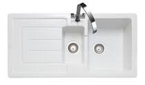 The fitting of an undermount kitchen sink to a solid surface worktop such as corian or granite can be very involved and something that really needs to be you now need to create a support shelf for the ceramic sink to sit into. Ceramic Rangemaster