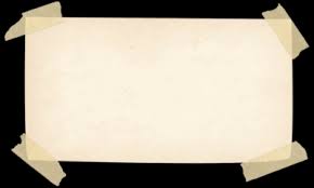 Note Paper Affixed With Tape Free Transparent - 33394 - TransparentPNG