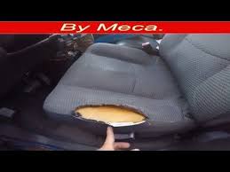 How To Fix A Torn Car Seat And Repair The Foam English Audio Car Upholster Youtube Car Upholstery Repair Car Seats Repair
