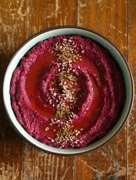 Mutabal Shawandar Puree De Betterave Au Tahini Sainbiosis Houmous Betterave Betterave Recettes De Cuisine