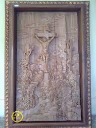 Jalan Salib Yesus Ukiran Kayu Ukiran Kayu Ukiran Salib